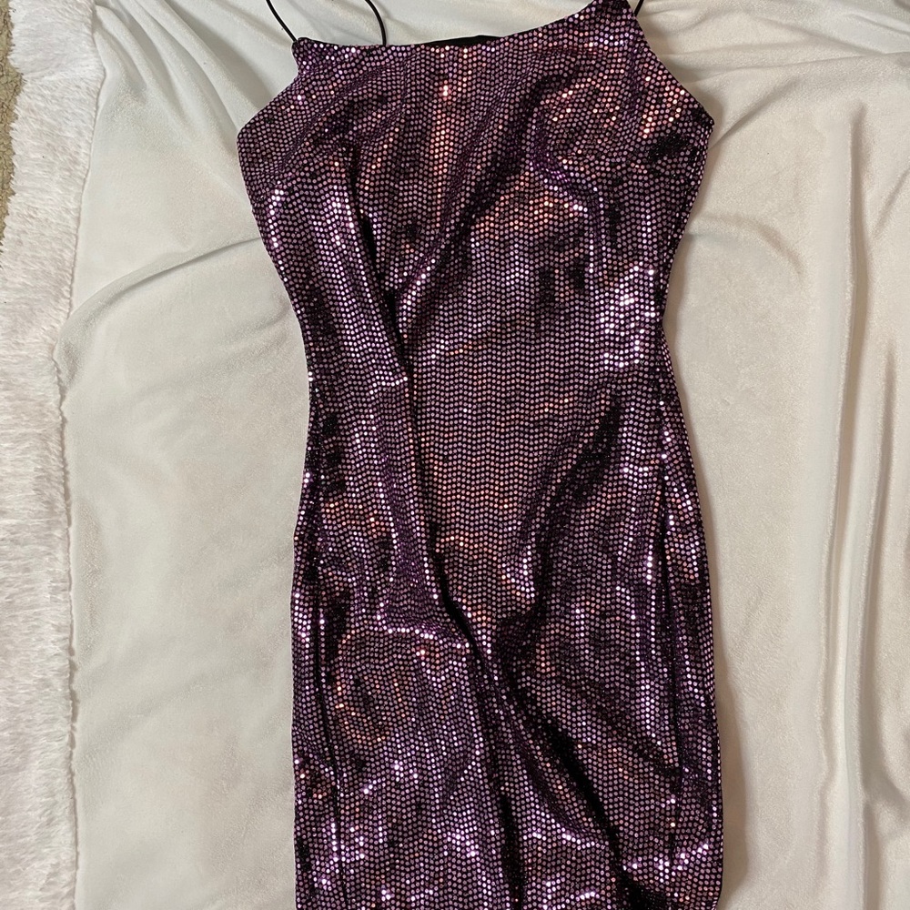 sequin cocktail dress
